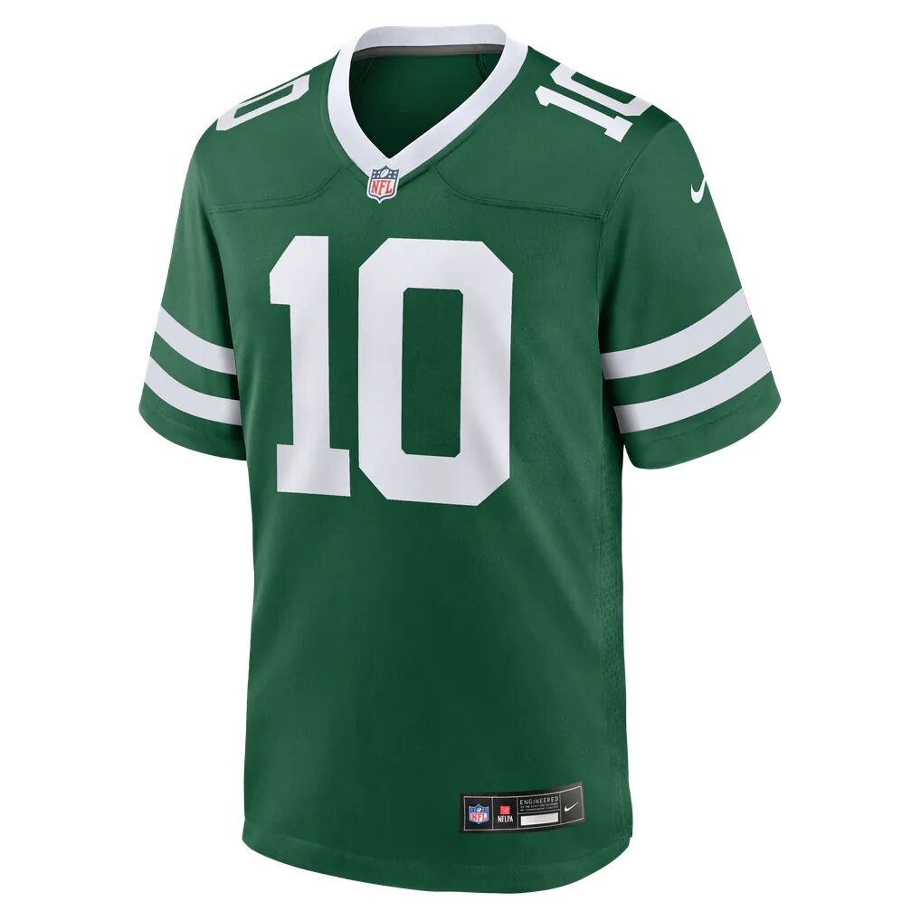 Cade Klubnik New York Jets Nike Team Game Jersey - Legacy Green