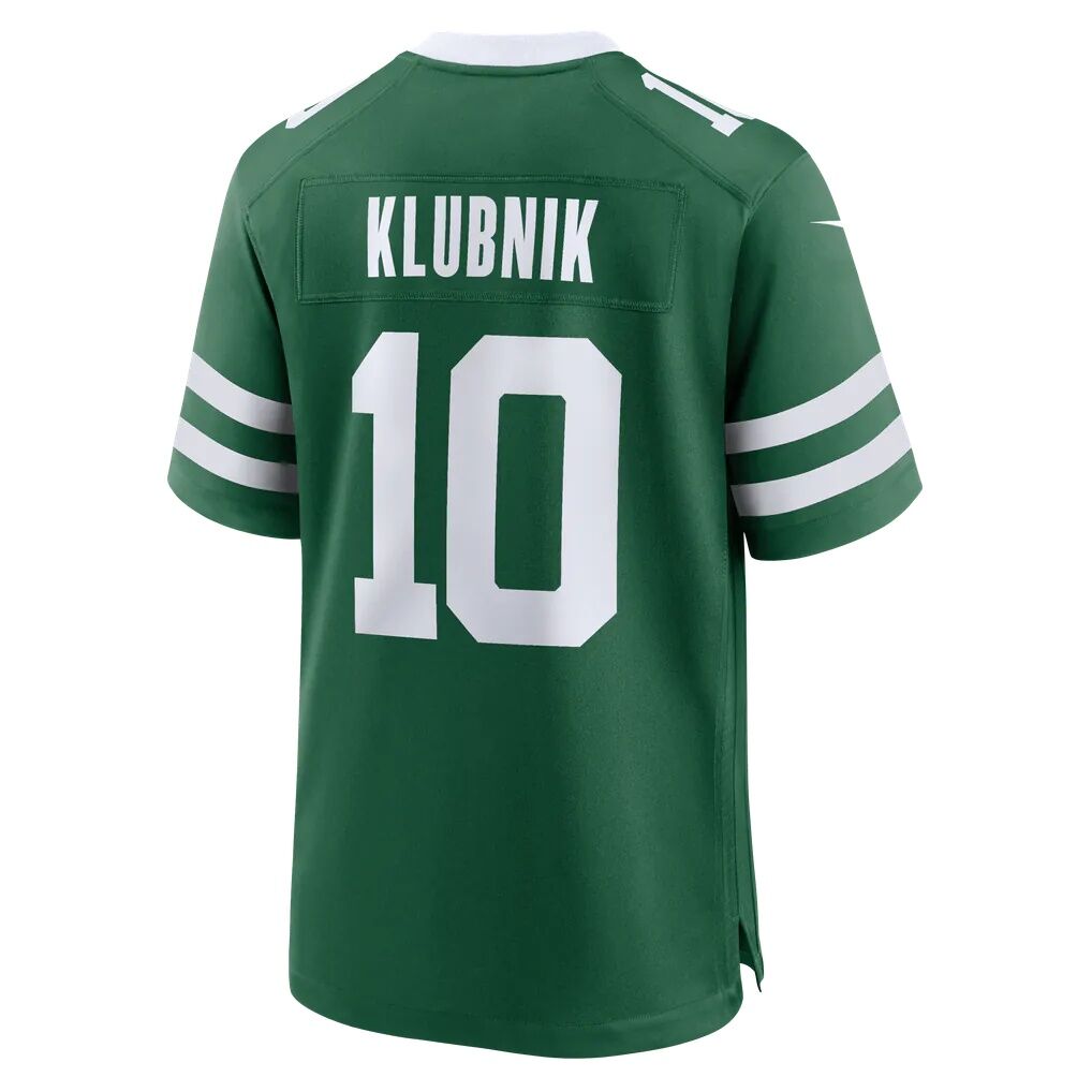 Cade Klubnik New York Jets Nike Team Game Jersey - Legacy Green