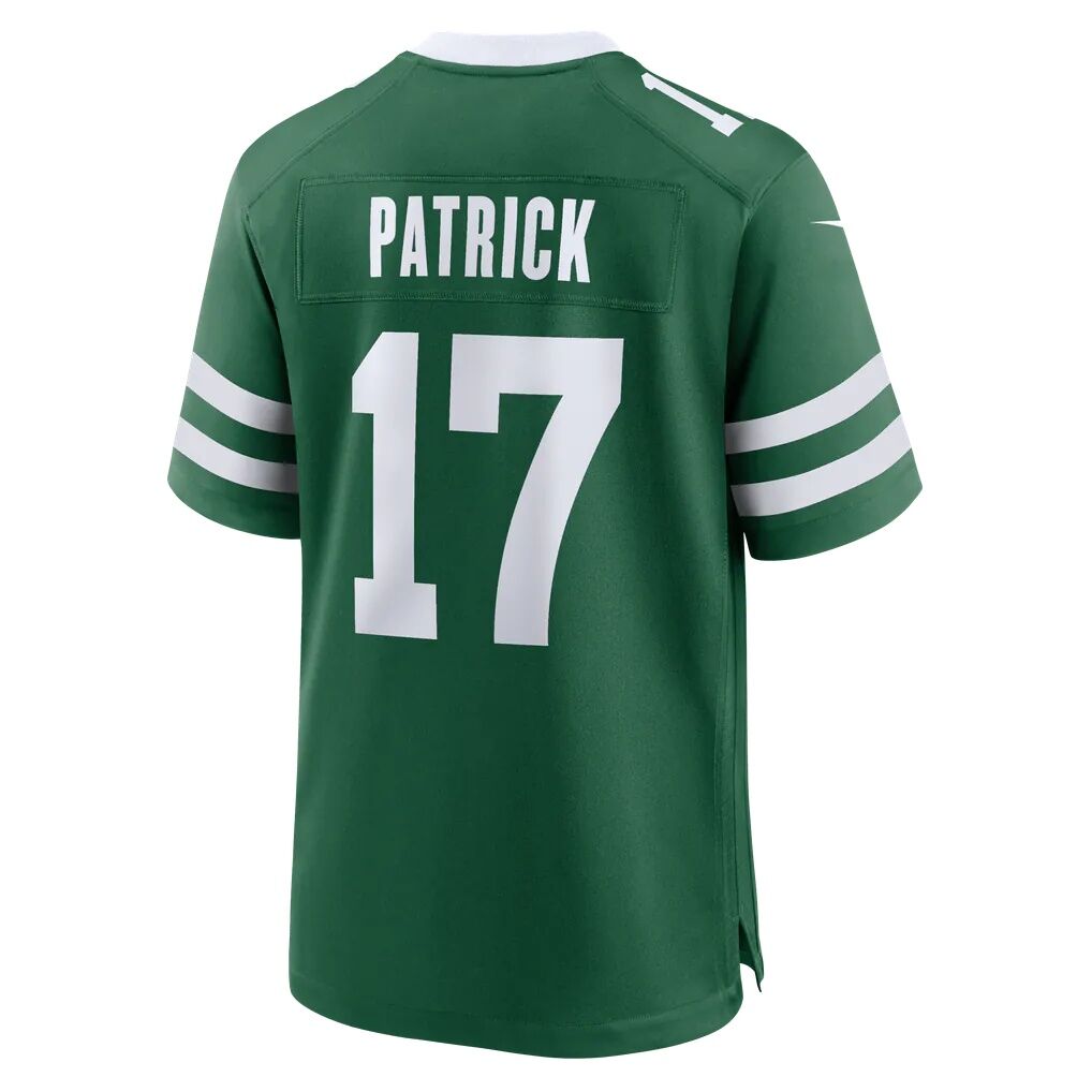 Tim Patrick New York Jets Nike Team Game Jersey - Legacy Green