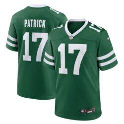 Tim Patrick New York Jets Nike Team Game Jersey - - Front View