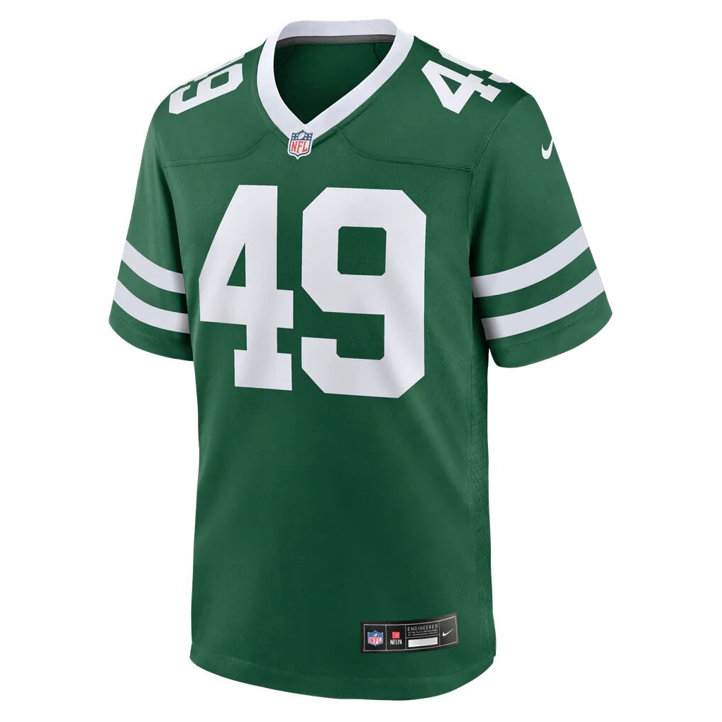 Trevin Wallace New York Jets Nike Team Game Jersey - Legacy Green