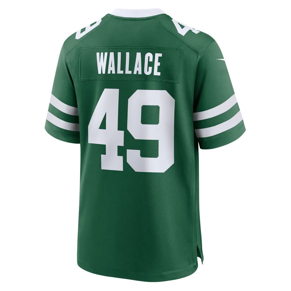 Trevin Wallace New York Jets Nike Team Game Jersey - Legacy Green