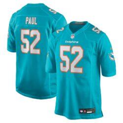 Patrick Paul Miami Dolphins Nike Game Jersey - - Front View