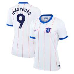 João Pedro Chelsea Nike Women's 2026/27 Third Stadium Replica Jersey - White - Front View