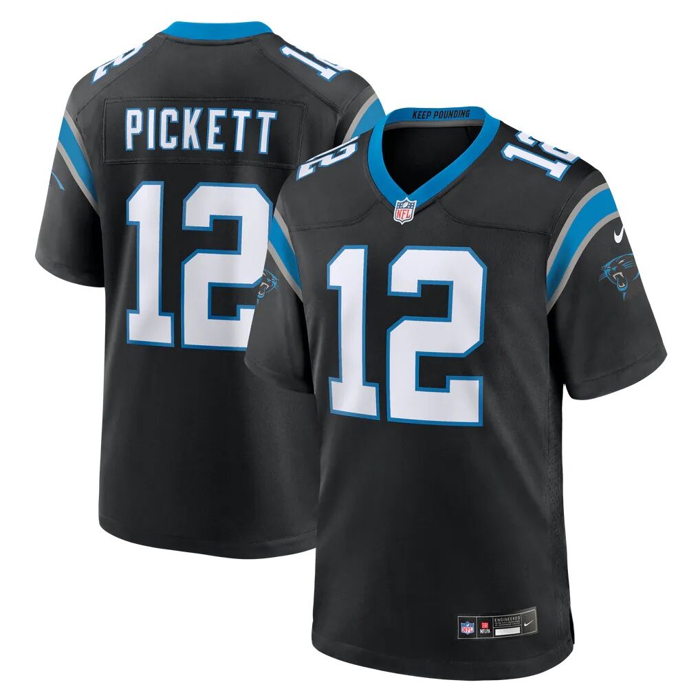 Kenny Pickett Carolina Panthers Nike Team Game Jersey