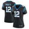Kenny Pickett Carolina Panthers Nike Women's Team Game Jersey - Black - Front View