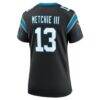 John Metchie III Carolina Panthers Nike Women's Team Game Jersey - Black - Alt2