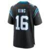 Haynes King Carolina Panthers Nike Team Game Jersey - Black - Detail View