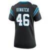Jackson Kuwatch Carolina Panthers Nike Women's Team Game Jersey - Black - Alt2
