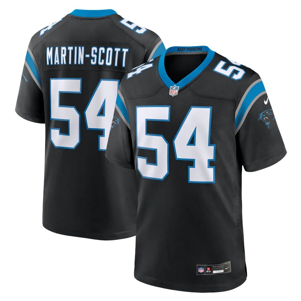 Bam Martin Scott Carolina Panthers Nike Team Game Jersey