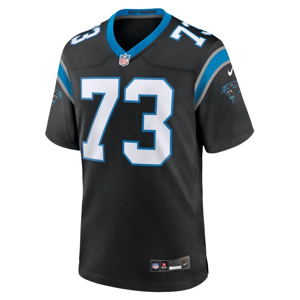 Stone Forsythe Carolina Panthers Nike Team Game Jersey