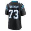 Stone Forsythe Carolina Panthers Nike Team Game Jersey - Black - Alt2