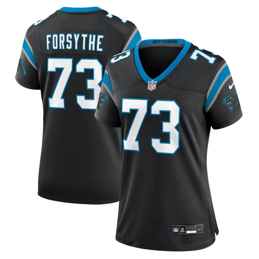 Stone Forsythe Carolina Panthers Nike Women's Team Game Jersey