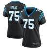 Sam Hecht Carolina Panthers Nike Women's Team Game Jersey - Black - Front View