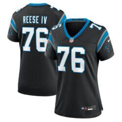Albert Reese IV Carolina Panthers Nike Women's Team Game Jersey - Black - Front View