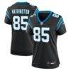 Casey Washington Carolina Panthers Nike Women's Team Game Jersey - Black - Front View