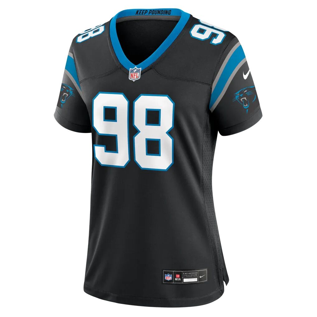 Tershawn Wharton Carolina Panthers Nike Women's Team Game Jersey