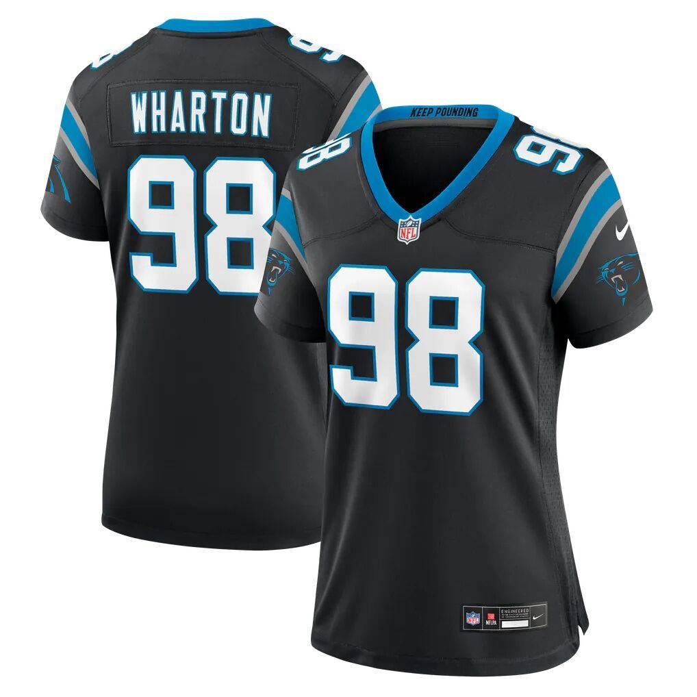Tershawn Wharton Carolina Panthers Nike Women's Team Game Jersey