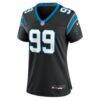 Cam Jackson Carolina Panthers Nike Women's Team Game Jersey - Black - Alt1