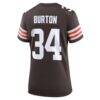 Michael Burton Cleveland Browns Nike Women's Team Game Jersey - Brown - Alt2