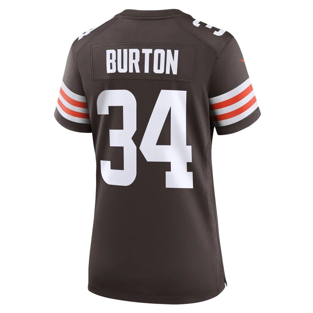 Michael Burton Cleveland Browns Nike Women's Team Game Jersey