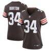 Michael Burton Cleveland Browns Nike Women's Team Game Jersey - Brown - Front View