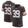 Michael Coats Jr. Cleveland Browns Nike Team Game Jersey - Brown - Front View