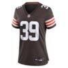 Michael Coats Jr. Cleveland Browns Nike Women's Team Game Jersey - Brown - Alt1