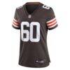Nadame Tucker Cleveland Browns Nike Women's Team Game Jersey - Brown - Alt1