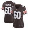 Nadame Tucker Cleveland Browns Nike Women's Team Game Jersey - Brown - Front View