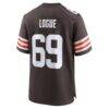 Zion Logue Cleveland Browns Nike Team Game Jersey - Brown - Alt2