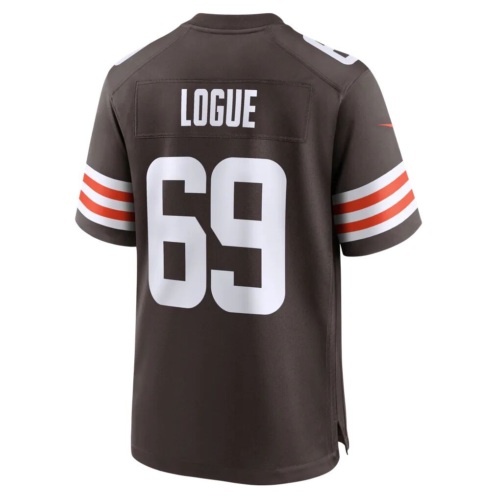Zion Logue Cleveland Browns Nike Team Game Jersey