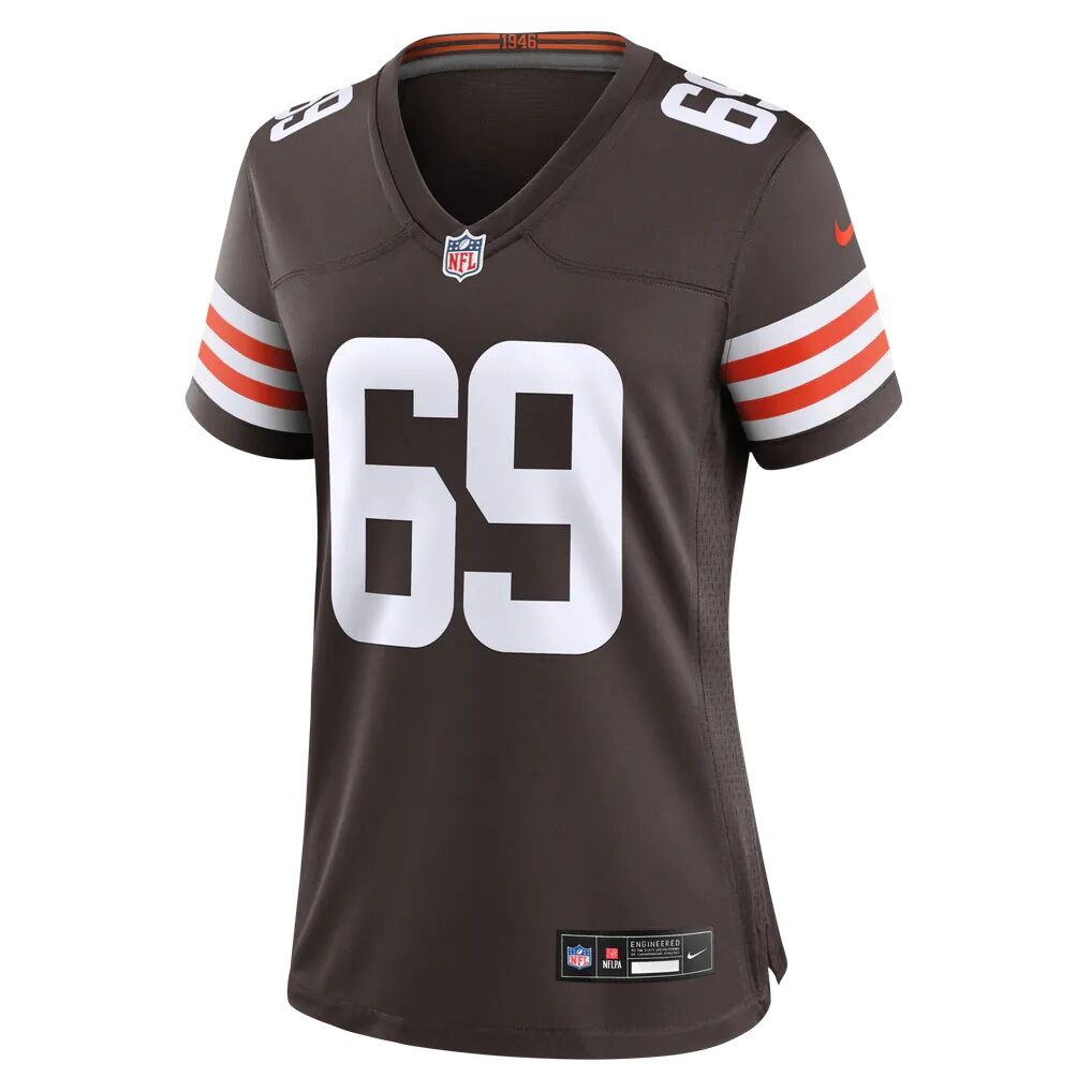 Zion Logue Cleveland Browns Nike Women's Team Game Jersey