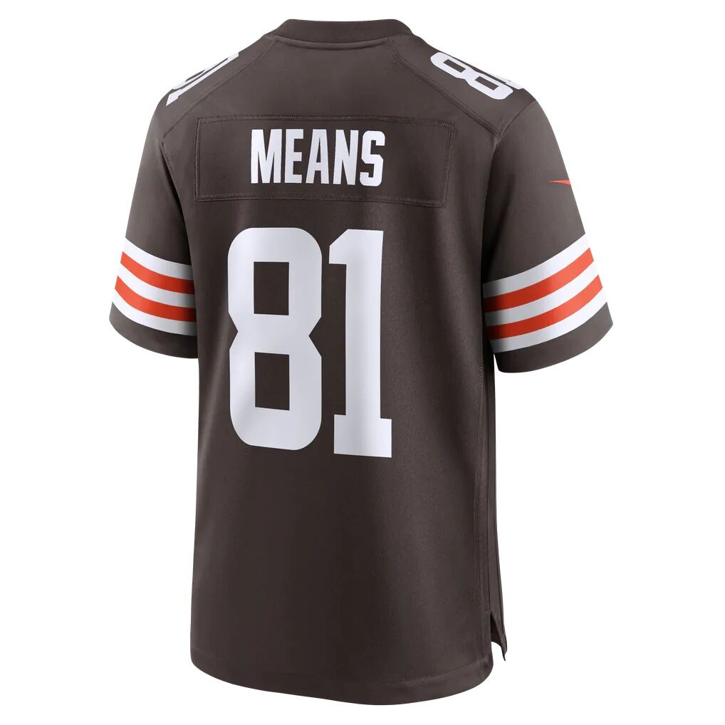 Bub Means Cleveland Browns Nike Team Game Jersey