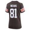 Bub Means Cleveland Browns Nike Women's Team Game Jersey - Brown - Alt2