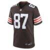 Kole Wilson Cleveland Browns Nike Team Game Jersey - Brown - Alt1