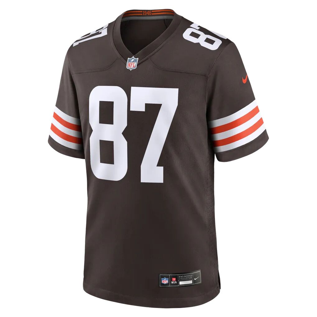 Kole Wilson Cleveland Browns Nike Team Game Jersey