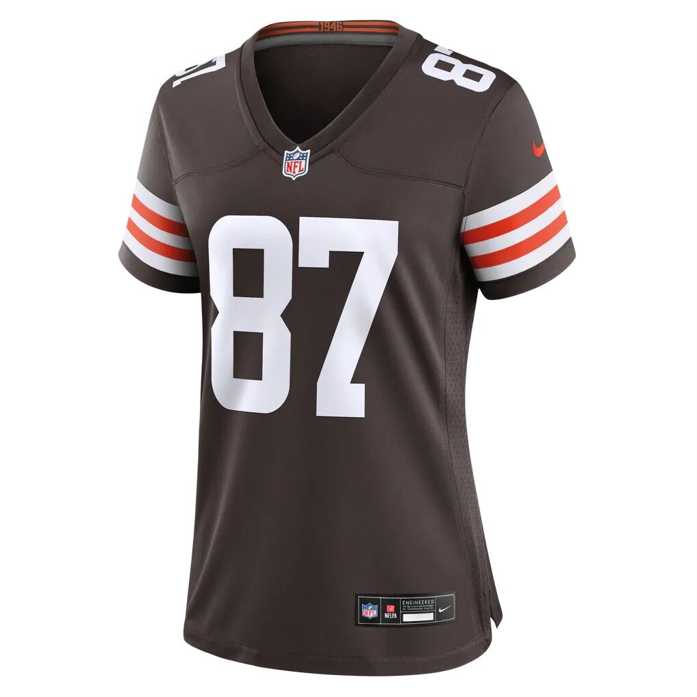 Kole Wilson Cleveland Browns Nike Women's Team Game Jersey