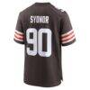 Khordae Sydnor Cleveland Browns Nike Team Game Jersey - Brown - Alt2