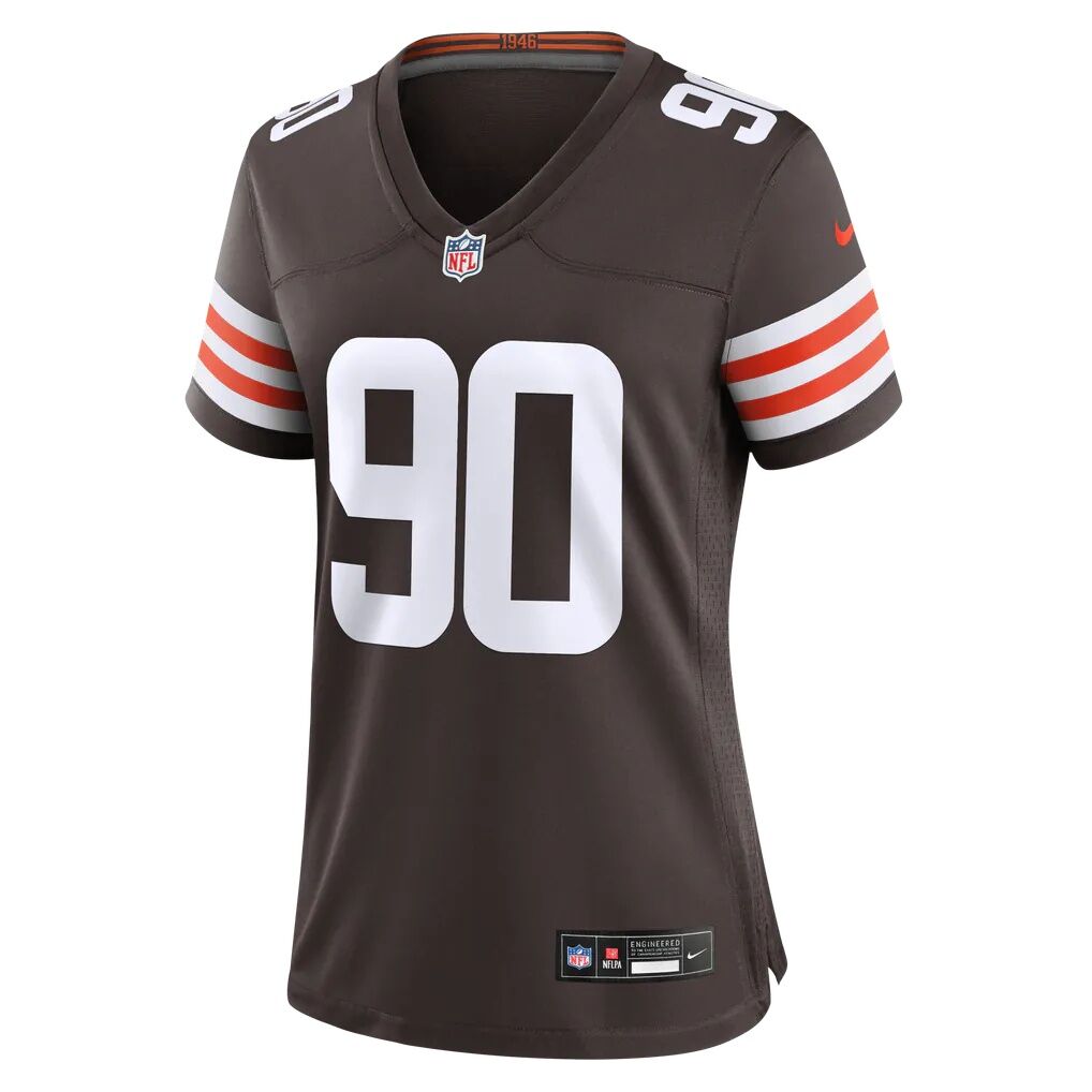 Khordae Sydnor Cleveland Browns Nike Women's Team Game Jersey