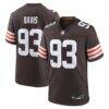 Kalia Davis Cleveland Browns Nike Team Game Jersey - Brown - Front View