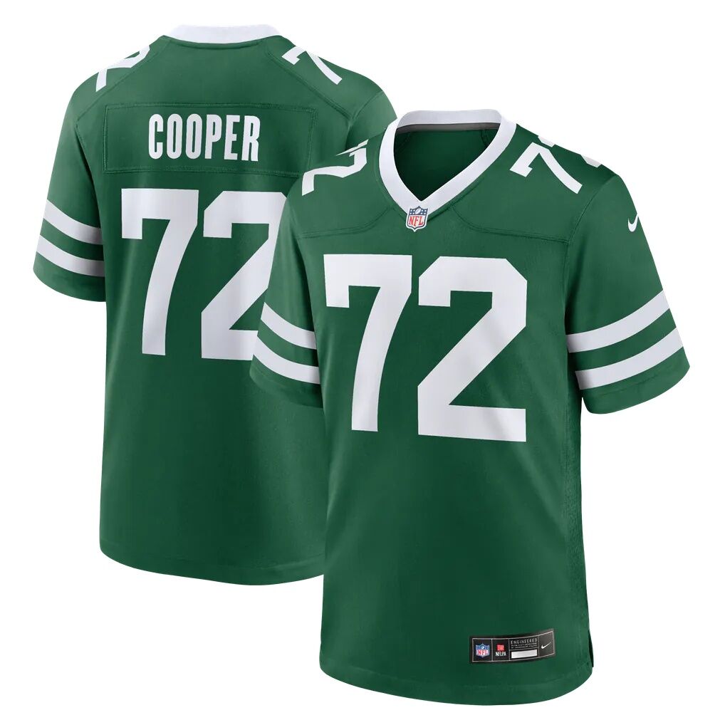 Anez Cooper New York Jets Nike Team Game Jersey - Legacy Green