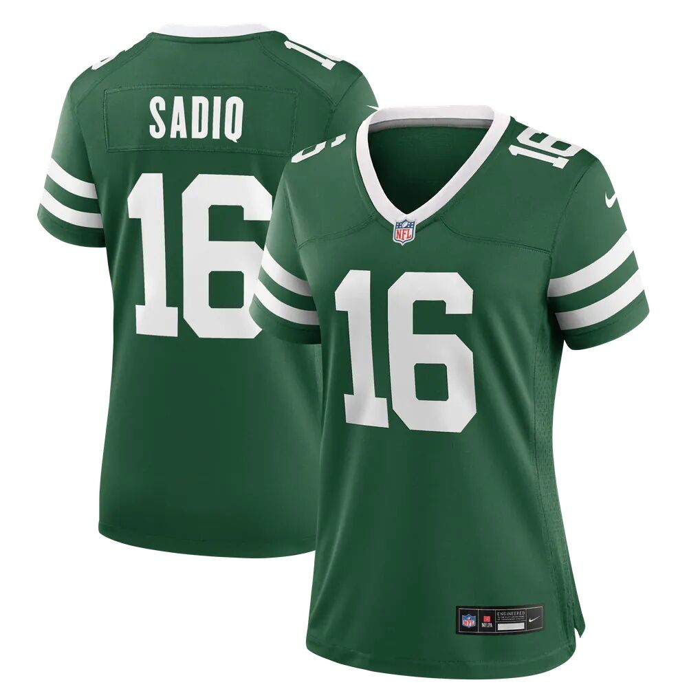 Kenyon Sadiq New York Jets Nike Women's Team Game Jersey - Legacy Green