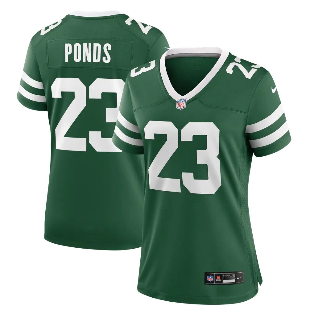 D'Angelo Ponds New York Jets Nike Women's Team Game Jersey - Legacy Green
