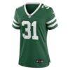 David Bailey New York Jets Nike Women's Team Game Jersey - Green - Alt1