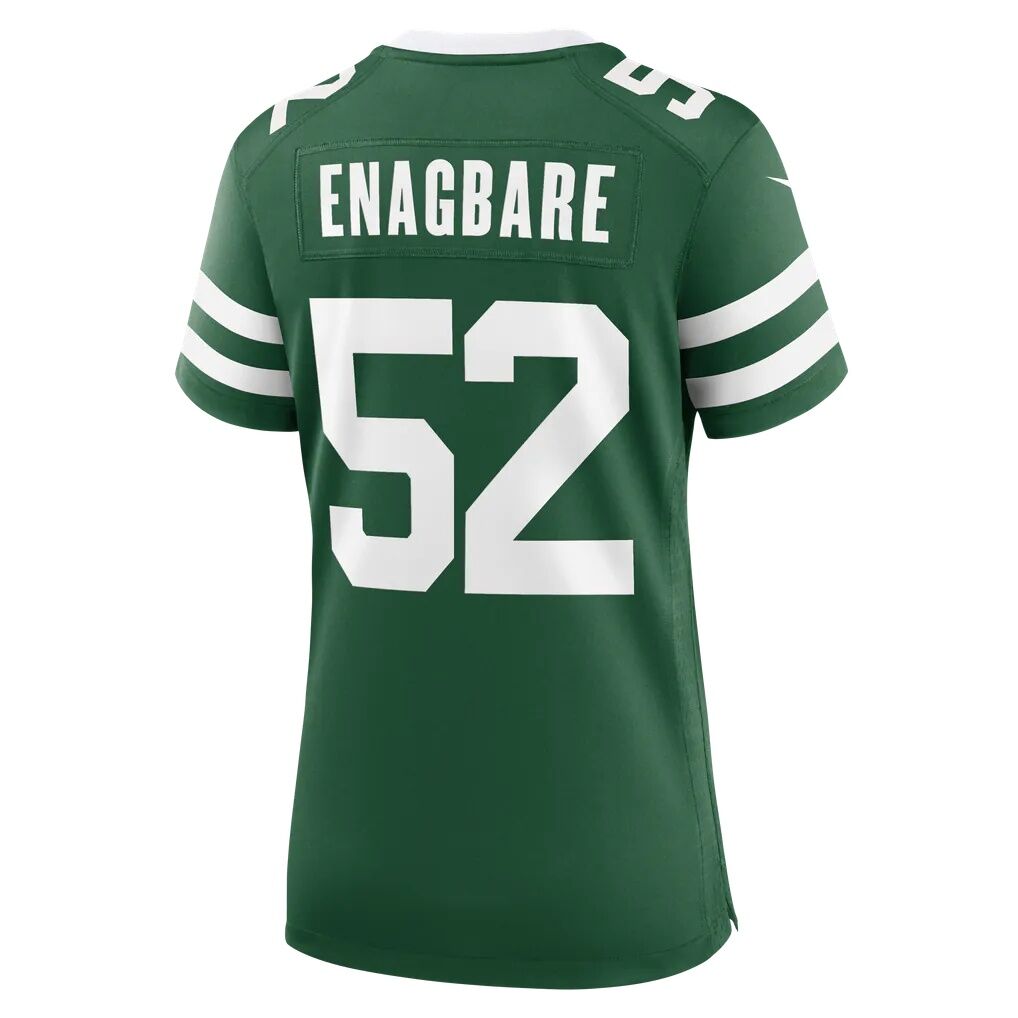 Kingsley Enagbare New York Jets Nike Women's Team Game Jersey - Legacy Green