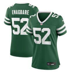 Kingsley Enagbare New York Jets Nike Women's Team Game Jersey - - Front View