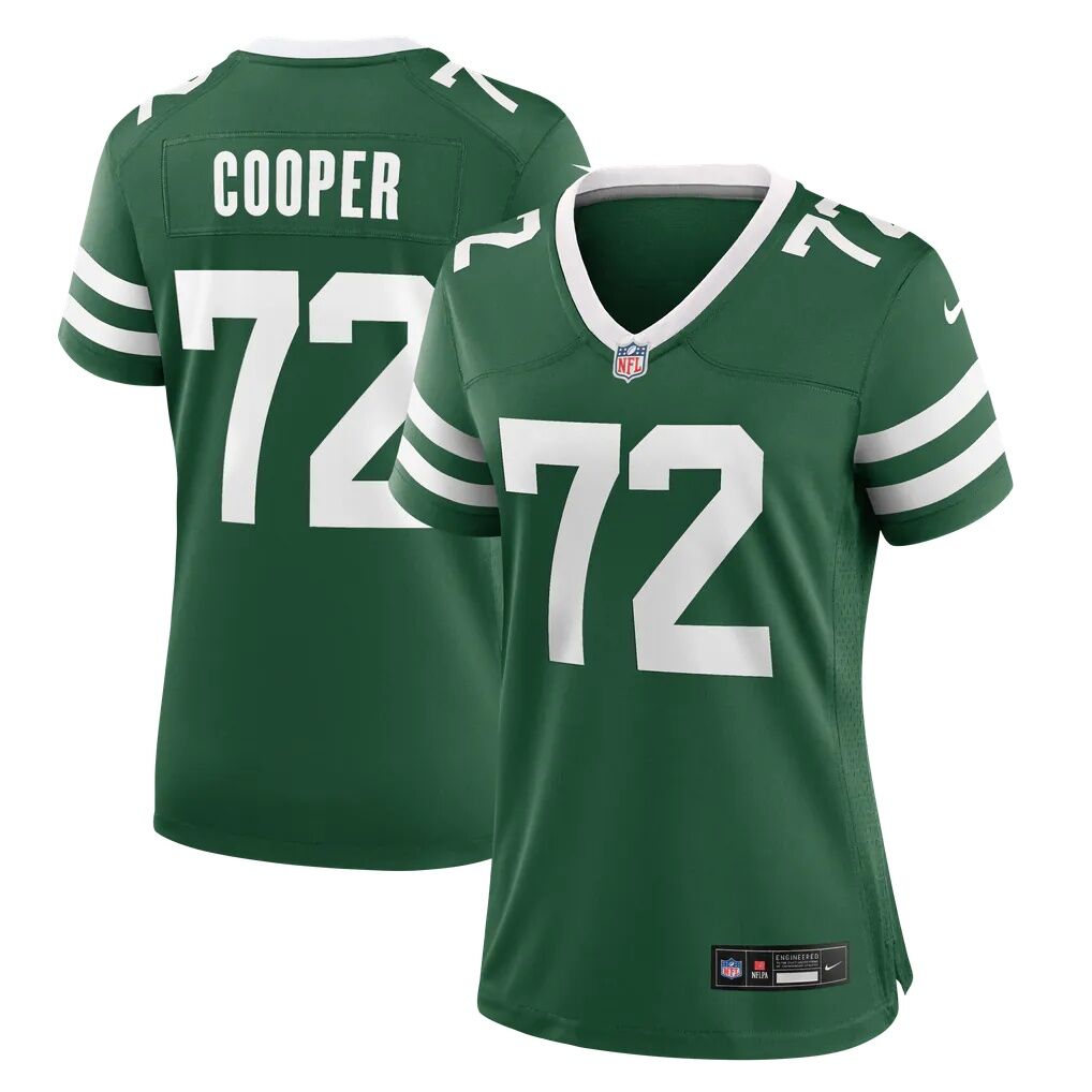 Anez Cooper New York Jets Nike Women's Team Game Jersey - Legacy Green