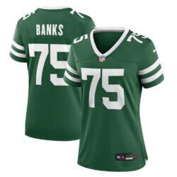 Brant Banks New York Jets Nike Women's Team Game Jersey - - Front View