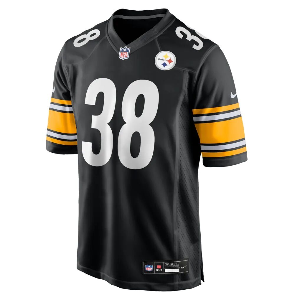 Bishop Fitzgerald Pittsburgh Steelers Nike Team Game Jersey